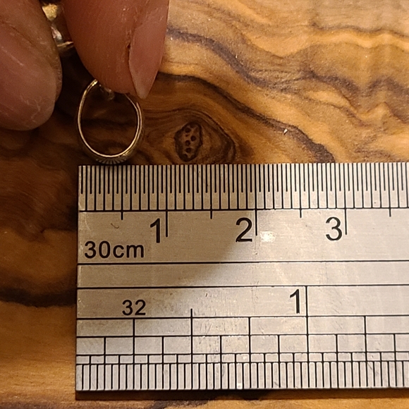 Gemstone silver pendant agate and labradorite - Picture 9 of 10